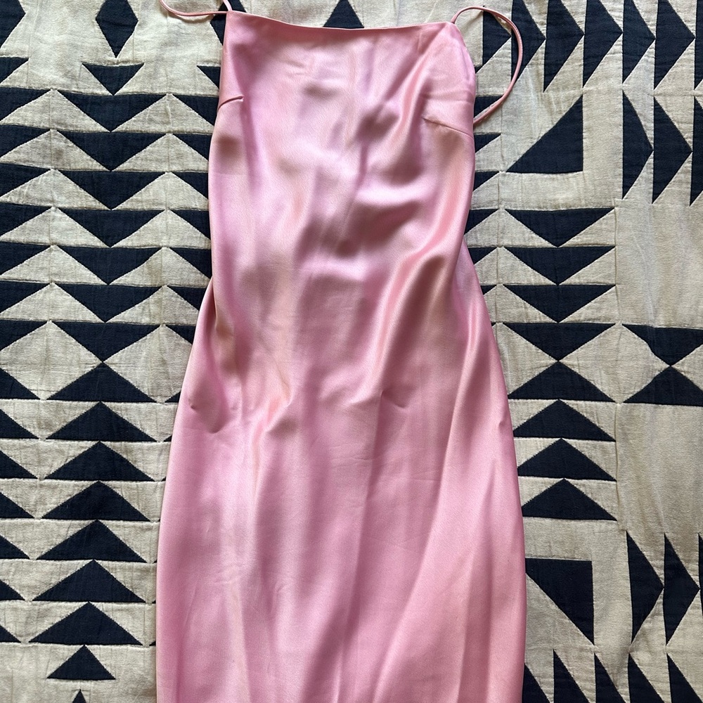 Show Me Your Mumu Pink Slip Maxi Dress